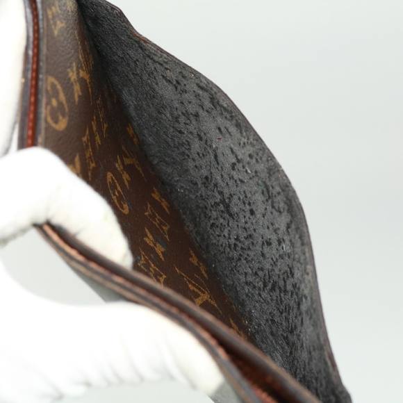 LOUIS VUITTON Monogram Pochette Homme Clutch Bag M51795 LV Auth jk2687 - Picture 9 of 16